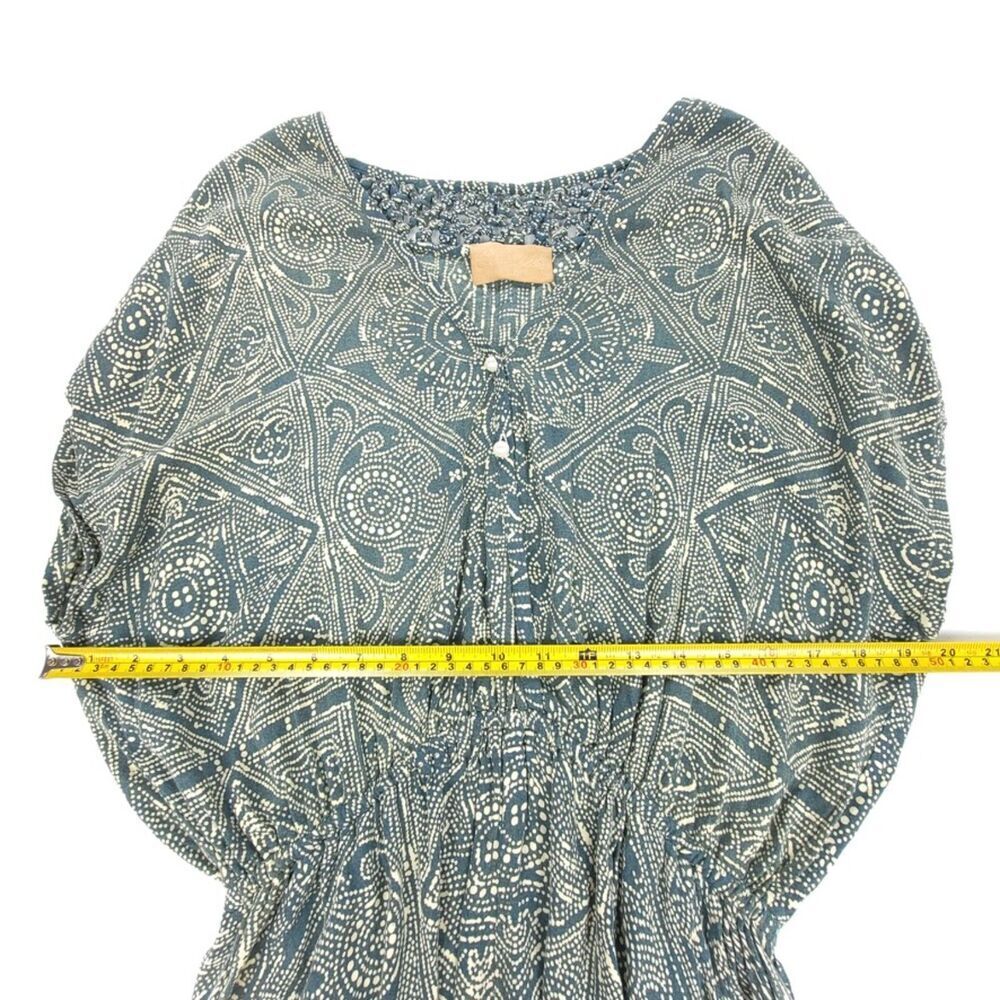 Cleobella Macrame Oversized Button Down Romper Gr… - image 3